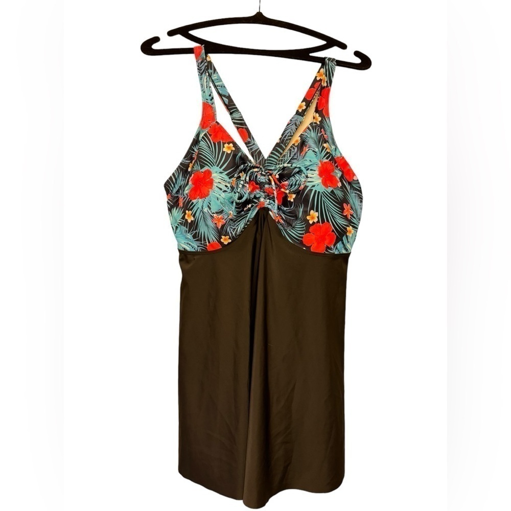 Nieyook Tankini Swimsuit Top Size 22W - Picture 6 of 9